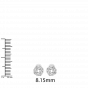 The Twisted Everyday Diamond Studs