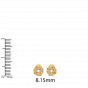 The Twisted Everyday Diamond Studs