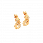 True Infinite love diamond and gold earrings For Her