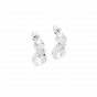 True Infinite love diamond and gold earrings For Her