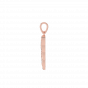 Absolutely infinte love gold and diamond pendant For Him