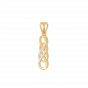 Absolutely infinte love gold and diamond pendant For Him