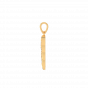 Absolutely infinte love gold and diamond pendant For Him