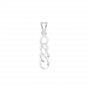 Absolutely infinte love gold and diamond pendant For Him