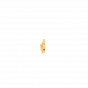 The forever Love knot diamond and gold pendant For Her