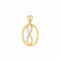  The world of Love diamond and gold pendant For Him