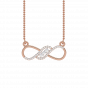 The grace of love diamond and gold pendant For Her