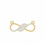 The grace of love diamond and gold pendant For Her