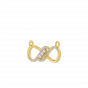 The grace of love diamond and gold pendant For Her