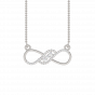 The grace of love diamond and gold pendant For Her