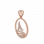 In Joy Fish Gold Diamond Pendant