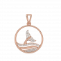 In Joy Fish Gold Diamond Pendant