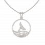 In Joy Fish Gold Diamond Pendant