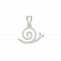 The Snail Trail Gold Diamond Pendant