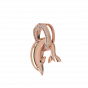 The Fun Loving Gold Diamond Pendant