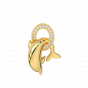 The Fun Loving Gold Diamond Pendant