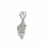The Sound Of Conch Gold Diamond Pendant