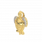 Totally Turtle Gold Diamond Pendant