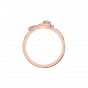 Blossom love diamond and gold ring For Her