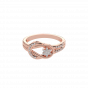 Blossom love diamond and gold ring For Her