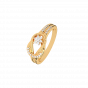 Blossom love diamond and gold ring For Her