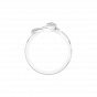 Blossom love diamond and gold ring For Her