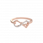 Forever yours diamond and gold ring For Her
