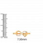 Forever yours diamond and gold ring For Her
