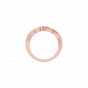 The Eternity - Diamond and Gold Ring For Her