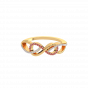 The Eternity - Diamond and Gold Ring For Her