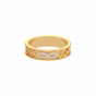 Eternal love gold and diamond band For Him