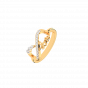 The love infinity diamond gold ring For Her