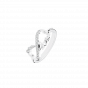 The love infinity diamond gold ring For Her