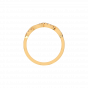 Everlasting love diamond and gold half band For Her
