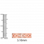 The diamond and gold love band For Him