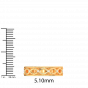 The diamond and gold love band For Him