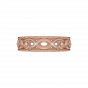 The diamond and gold love band For Her