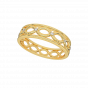 The diamond and gold love band For Her