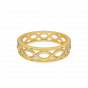 The diamond and gold love band For Her