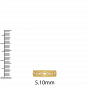 The diamond and gold love band For Her