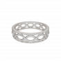 The diamond and gold love band For Her