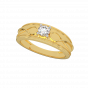 Everlasting Love diamond and gold ring For Him