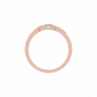 kiss of Love diamond and gold ring For Her