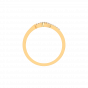 kiss of Love diamond and gold ring For Her