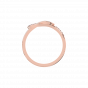  Blooming love diamond and gold ring For Her