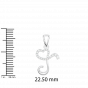 Alphabet T Heart Gold Diamond Pendant
