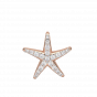 The Starfish Gold Diamond Pendant