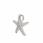 The Starfish Gold Diamond Pendant