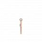 The Diamond Hamsa Charm Pendant