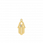 The Diamond Hamsa Charm Pendant